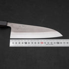 Santoku SKD11 Nashiji Ebony Handle 165mm (6.5”)-[Musashi]-[Japanese-Kitchen-Knives]