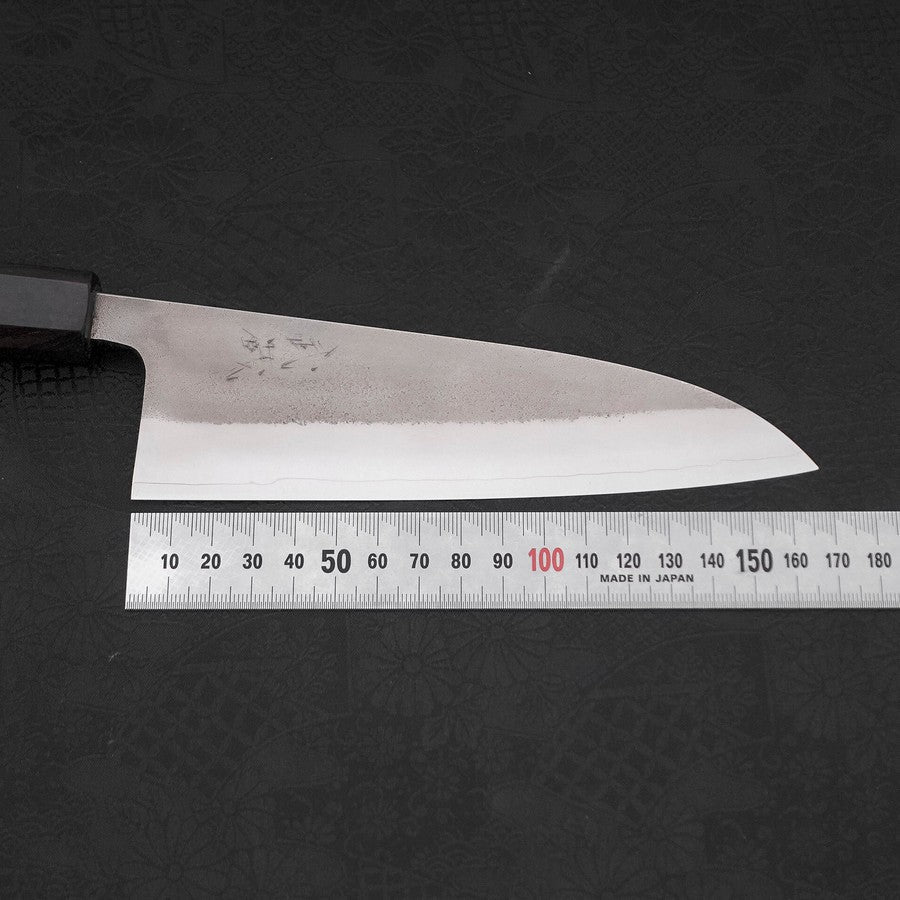 三徳 SKD11 梨地 黒檀水牛柄 165mm – MUSASHI