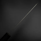 Santoku SLD Black Damascus Ebony Handle 170mm-[Musashi]-[Japanese-Kitchen-Knives]