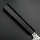 Santoku SLD Black Damascus Ebony Handle 170mm-[Musashi]-[Japanese-Kitchen-Knives]