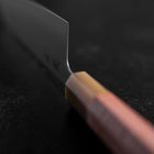 Santoku SLD Mirror Buffalo Light Pink Maple Handle 170mm-[Musashi]-[Japanese-Kitchen-Knives]