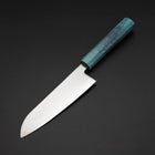 Santoku SLD Mirror Coral Shore Handle 170mm (6.7”)-[Musashi]-[Japanese-Kitchen-Knives]