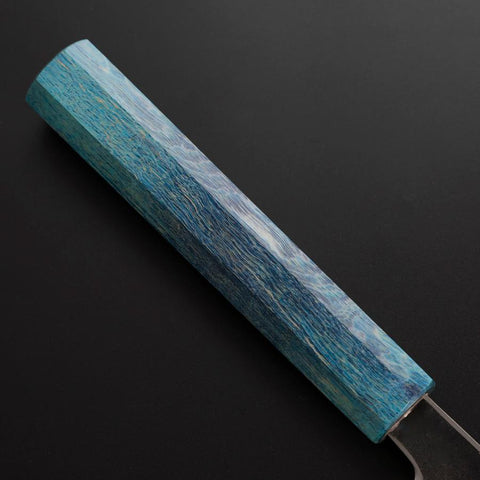 Santoku SLD Mirror Coral Shore Handle 170mm (6.7”)-[Musashi]-[Japanese-Kitchen-Knives]