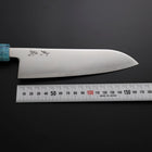 Santoku SLD Mirror Coral Shore Handle 170mm (6.7”)-[Musashi]-[Japanese-Kitchen-Knives]