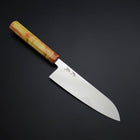 Santoku SLD Mirror Sunset Orange Handle 170mm (6.7”)-[Musashi]-[Japanese-Kitchen-Knives]