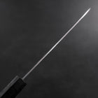 Santoku SLD Nashiji Washi Black Ishime Handle 165mm (6.5”)-[Musashi]-[Japanese-Kitchen-Knives]