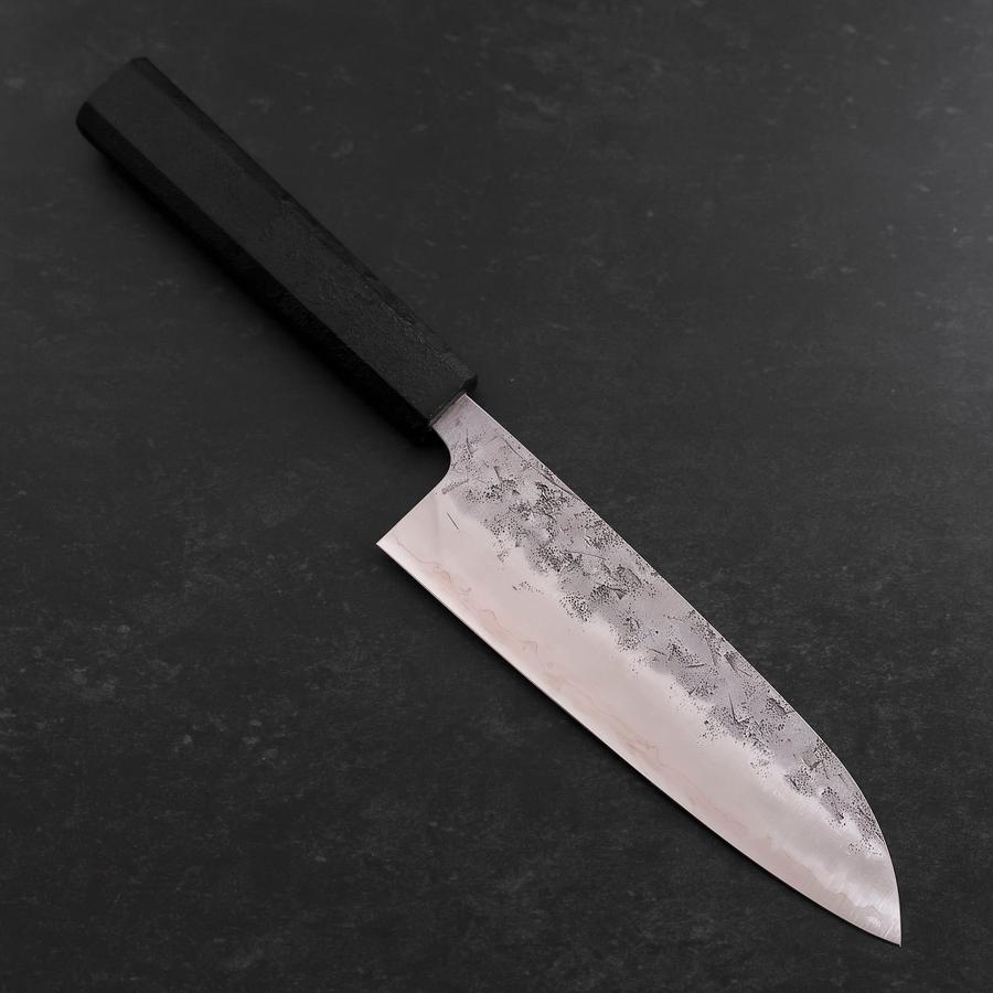 nashi diet ５boxes Santoku SLD Nashiji Washi Black Ishime Handle 165mm (6.5”) – MUSASHI