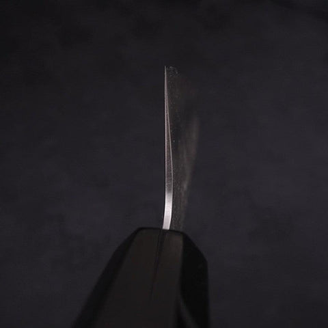 Santoku SLD Nashiji Washi Buffalo Ebony Handle 165mm (6.5”)-[Musashi]-[Japanese-Kitchen-Knives]