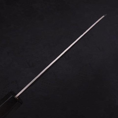 Santoku SLD Nashiji Washi Buffalo Ebony Handle 165mm (6.5”)-[Musashi]-[Japanese-Kitchen-Knives]