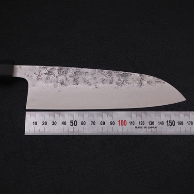 Santoku SLD Nashiji Washi Buffalo Ebony Handle 165mm-SLD-Nashiji Washi-Japanese Handle-[Musashi]-[Japanese-Kitchen-Knives]