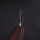 Santoku SLD Nashiji Washi Purple Urushi Handle 165mm (6.5”)-[Musashi]-[Japanese-Kitchen-Knives]