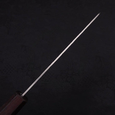 Santoku SLD Nashiji Washi Purple Urushi Handle 165mm (6.5”)-[Musashi]-[Japanese-Kitchen-Knives]