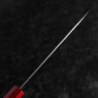 Santoku SLD Nashiji Washi Walnut Handle 165mm-[Musashi]-[Japanese-Kitchen-Knives]