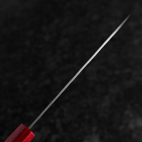 Santoku SLD Nashiji Washi Walnut Handle 165mm-[Musashi]-[Japanese-Kitchen-Knives]