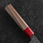 Santoku SLD Nashiji Washi Walnut Handle 165mm-[Musashi]-[Japanese-Kitchen-Knives]