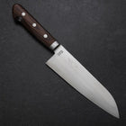 Santoku SLD Polished Western Mahogany Handle 165mm-[Musashi]-[Japanese-Kitchen-Knives]