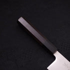 Santoku SLD Wave Nickel Damascus Buffalo Ebony Handle 165mm (6.5”)-[Musashi]-[Japanese-Kitchen-Knives]