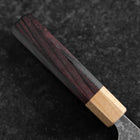 Santoku SPG-Strix Damascus Shitan Handle 165mm (6.5”)-[Musashi]-[Japanese-Kitchen-Knives]