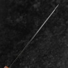 Santoku SPG-Strix Damascus Shitan Handle 165mm-[Musashi]-[Japanese-Kitchen-Knives]