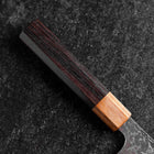 Santoku SPG-Strix Damascus Shitan Handle 165mm-[Musashi]-[Japanese-Kitchen-Knives]