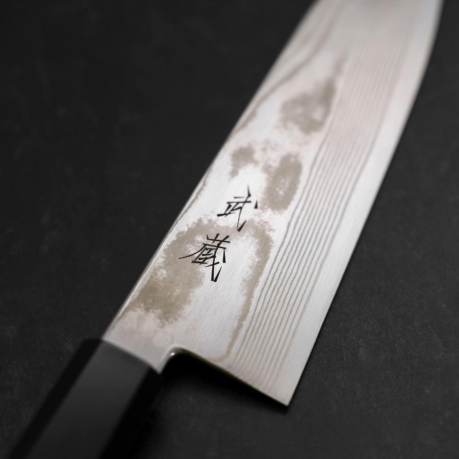 牛刀 AUS-10 磨き メープル緑柄 180mm – MUSASHI