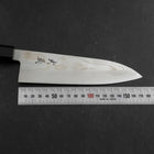 Santoku Silver Steel #3 Damascus Buffalo Wenge Handle 180mm (7”)-[Musashi]-[Japanese-Kitchen-Knives]