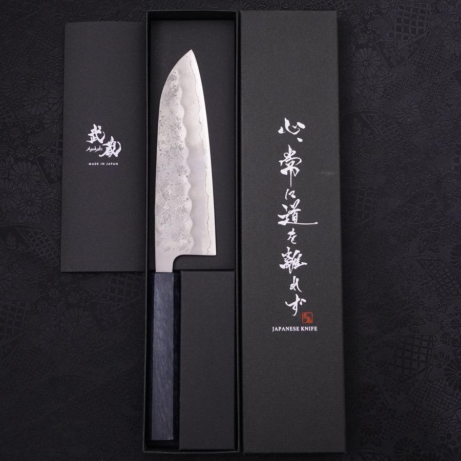 三徳 銀紙3号 梨地 燦藍柄 165mm – MUSASHI