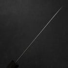 Santoku Silver Steel #3 Nashiji Walnut Handle 165mm-[Musashi]-[Japanese-Kitchen-Knives]