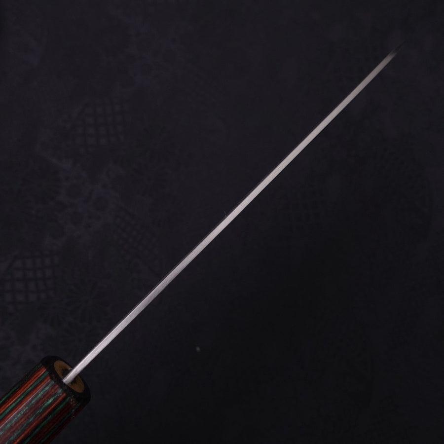 Santoku Silver Steel #3 Polished Poplar 165mm-Silver steel #3-Polished-Japanese Handle-[Musashi]-[Japanese-Kitchen-Knives]