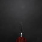 Santoku Silver Steel #3 Polished Walnut Handle 165mm (6.5”)-[Musashi]-[Japanese-Kitchen-Knives]