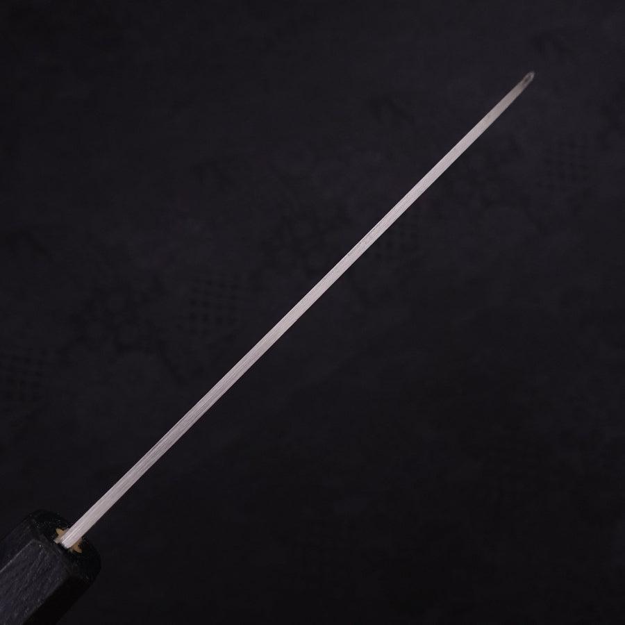 Santoku Stainless Clad Aogami-Super Polished Dark Blue Handle 140mm-Aogami Super-Polished-Japanese Handle-[Musashi]-[Japanese-Kitchen-Knives]