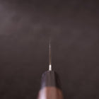 Santoku Stainless Clad Blue Super Polished Rosewood Handle 165mm-[Musashi]-[Japanese-Kitchen-Knives]