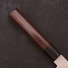 Santoku Stainless Clad Blue Super Polished Rosewood Handle 165mm-[Musashi]-[Japanese-Kitchen-Knives]