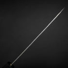 Santoku Sweden Stainless Steel Nashiji Washi Damascus Dark Blue Urushi Handle 165mm (6.5”)-[Musashi]-[Japanese-Kitchen-Knives]
