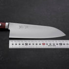 Santoku VG-1 Bokashi Western Mahogany Handle 165mm (6.5”)-[Musashi]-[Japanese-Kitchen-Knives]