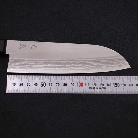Santoku VG-1 Damascus Western Handle 170mm (6.7”)-[Musashi]-[Japanese-Kitchen-Knives]
