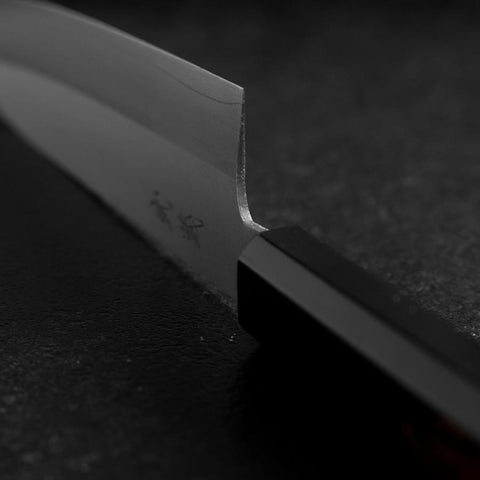 Santoku VG-1 Kasumi Fire Urushi Handle 180mm-[Musashi]-[Japanese-Kitchen-Knives]