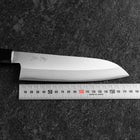 Santoku VG-1 Kasumi Fire Urushi Handle 180mm-[Musashi]-[Japanese-Kitchen-Knives]