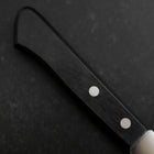 Santoku VG-1 Polished Dark Blue Western Handle 165mm (6.5”)-[Musashi]-[Japanese-Kitchen-Knives]