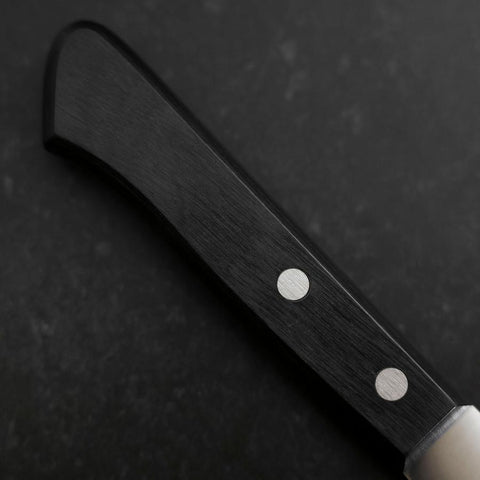 Santoku VG-1 Polished Dark Blue Western Handle 165mm (6.5”)-[Musashi]-[Japanese-Kitchen-Knives]