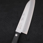 Santoku VG-1 Polished Western Black Handle 140mm (5.5”)-[Musashi]-[Japanese-Kitchen-Knives]