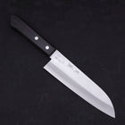 Santoku VG-1 Polished Western Black Handle 165mm (6.5”)-[Musashi]-[Japanese-Kitchen-Knives]