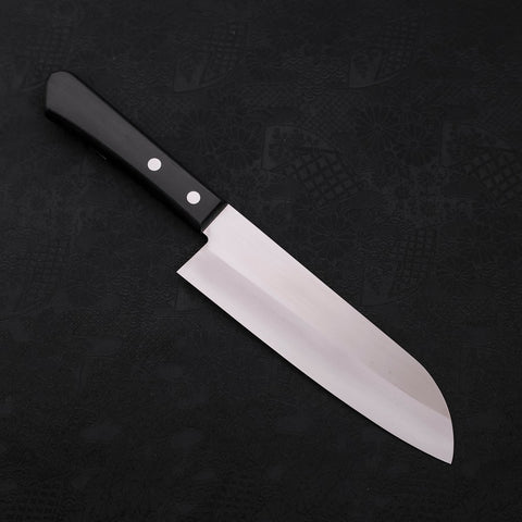 Santoku VG-1 Polished Western Black Handle 165mm Limited (6.5”)-[Musashi]-[Japanese-Kitchen-Knives]