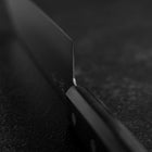 Santoku VG-1 Polished Western Black Handle 165mm（Tsuba-nashi)-[Musashi]-[Japanese-Kitchen-Knives]