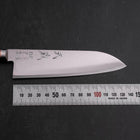 Santoku VG-1 Polished Western Copper Inlay Handle 135mm (5.3”)-[Musashi]-[Japanese-Kitchen-Knives]