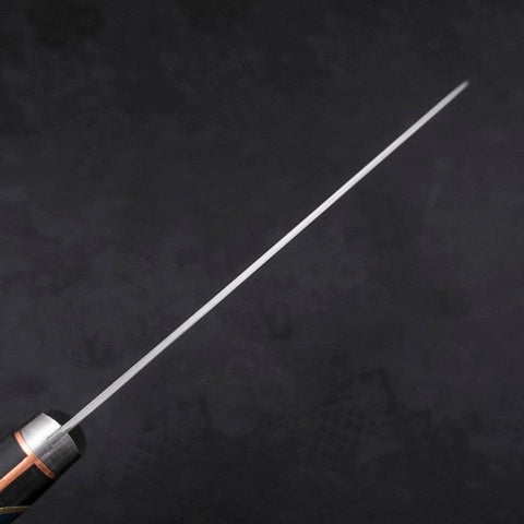 Santoku VG-1 Polished Western Copper Inlay Handle 165mm-[Musashi]-[Japanese-Kitchen-Knives]