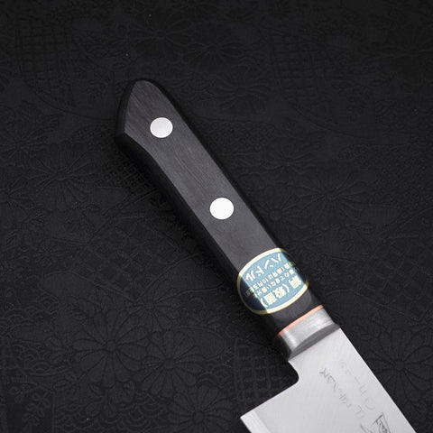 Santoku VG-1 Polished Western Copper Inlay Handle 165mm-[Musashi]-[Japanese-Kitchen-Knives]