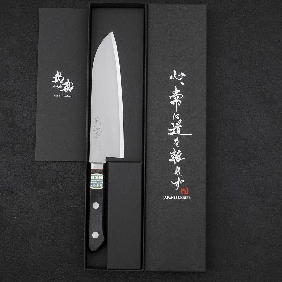 Santoku VG-1 Polished Western Copper Inlay Handle 165mm – MUSASHI
