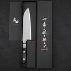 Santoku VG-1 Polished Western Copper Inlay Handle 165mm-[Musashi]-[Japanese-Kitchen-Knives]