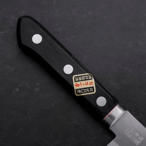 Santoku VG-1 Polished Western Copper Inlay Handle 170mm (6.7”)-[Musashi]-[Japanese-Kitchen-Knives]